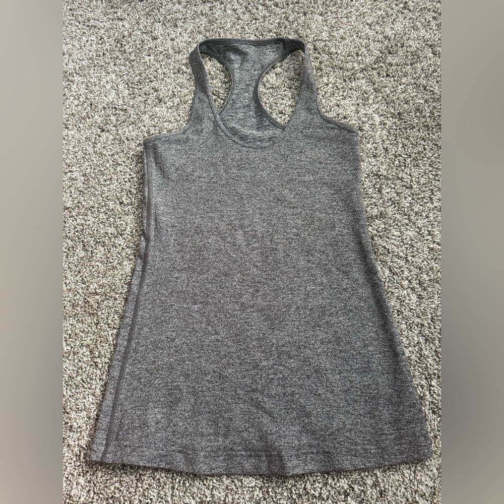 Lululemon Athletica Charcoal Tank Top